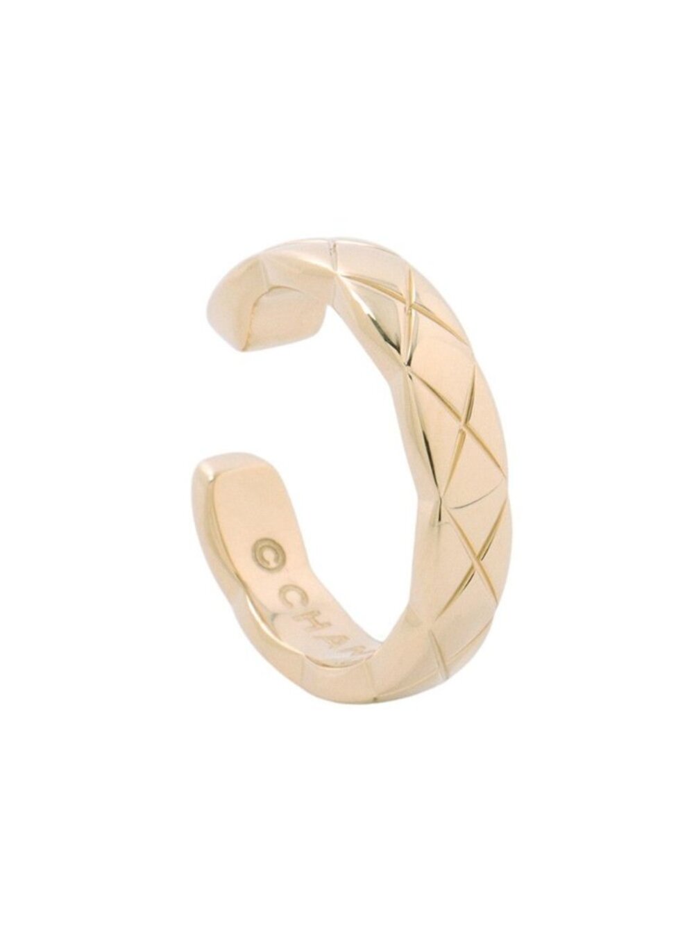 Chanel Ear Cuff Coco Crush Collection Single 18k Yellow Gold Earring